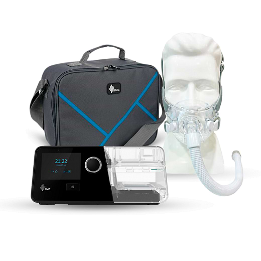Kit CPAP Automático Resmart G3 com Máscara Facial Amara View