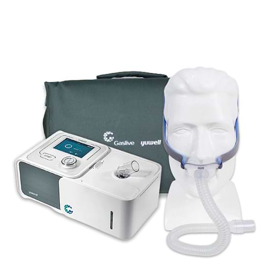 KIT CPAP Automático BreathCare com Umidificador + Máscara nasal AirFit P10 