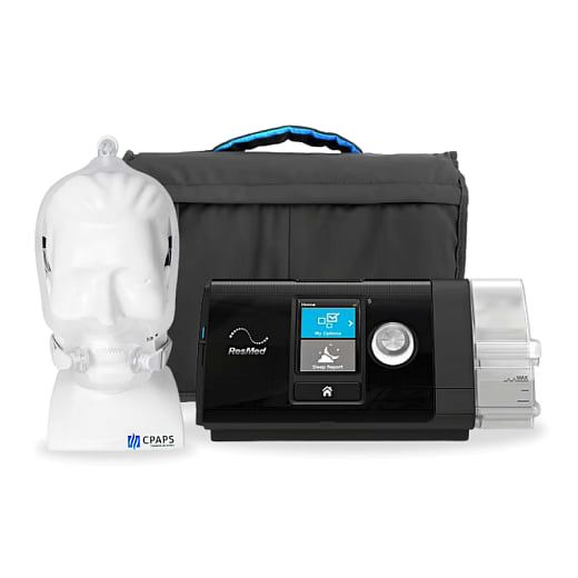 Kit CPAP AirSense 10 com Umidificador e Máscara facial DreamWear Full