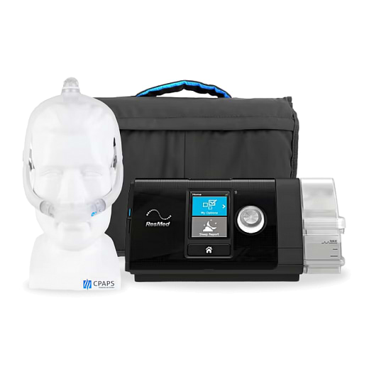 Kit CPAP AirSense 10 com Umidificador e Máscara nasal AirFit P30i 
