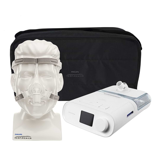 Kit CPAP Auto DreamStation + Umidificador + Máscara nasal Pico