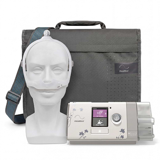 Kit CPAP Automático AirSense 10 Autoset For Her com Umidificador e Máscara Nasal DreamWear