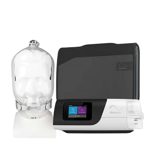 Kit CPAP AirSense 11 Elite com Umidificador e AirFit F30i - Resmed