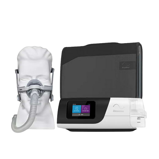 Kit CPAP AirSense 11 com Umidificador e AirTouch N20 - Resmed