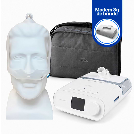 Kit CPAP Auto DreamStation + Umidificador + Máscara nasal DreamWear 