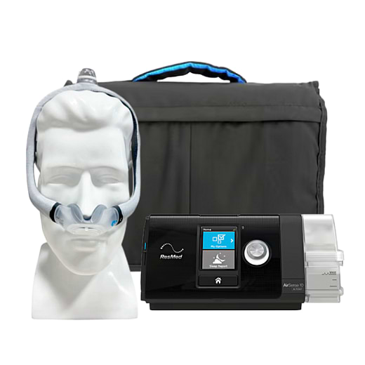 Kit CPAP AirSense 10 Elite com Umidificador e Máscara Nasal AirTouch N30i