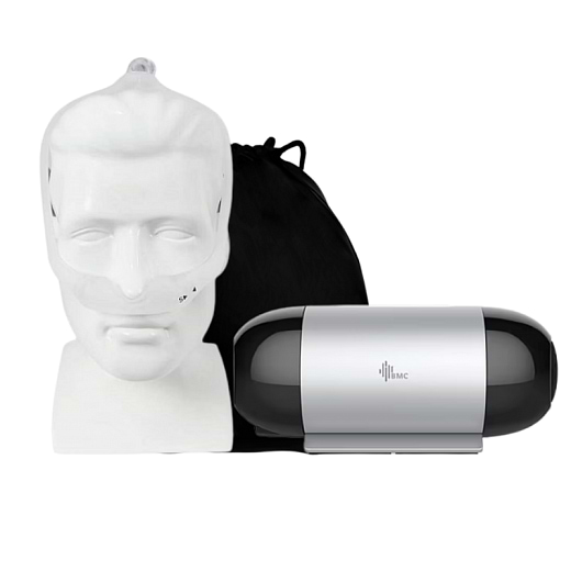 Kit CPAP Portátil Automático Mini M1 e Máscara Nasal DreamWear 