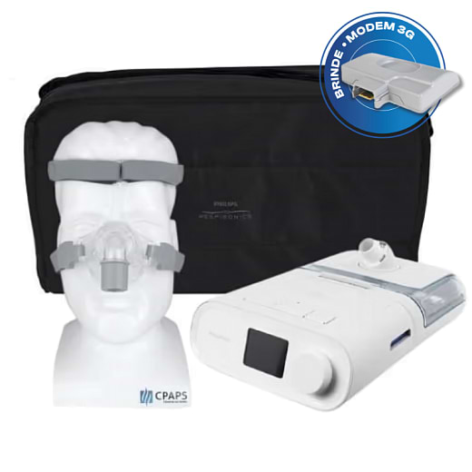 Kit CPAP automático DreamStation + Umidificador + iVolve N5