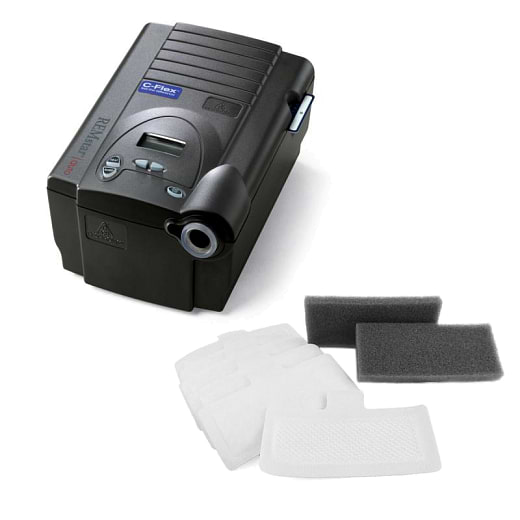 Kit filtros para CPAP / BiPAP REMstar Legacy Respironics 4 x 9 cm