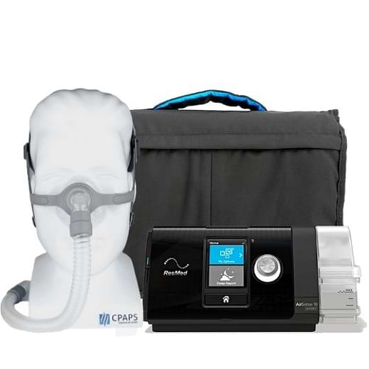 Kit CPAP automático AirSense 10 AutoSet com Umidificador e iVolve N5A