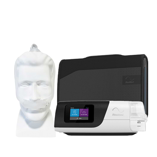 Kit CPAP Automático AirSense 11 AutoSet com Umidificador e Máscara Nasal DreamWear Pillow