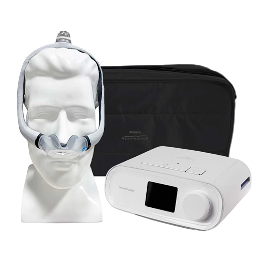Kit CPAP Automático DreamStation e Máscara Nasal AirTouch N30i