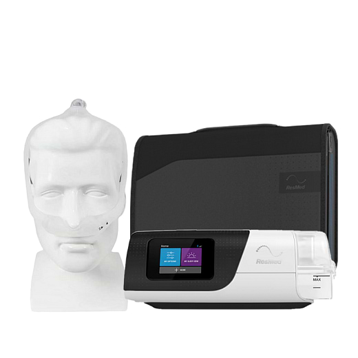 Kit CPAP Automático AirSense 11 AutoSet com Umidificador e Máscara Nasal DreamWear 