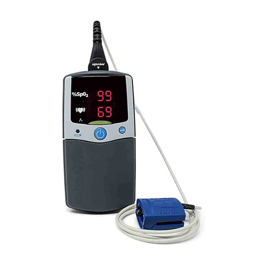 Oxímetro de Pulso Portátil PalmSAT 2500A com Sensor Adulto 8000AA-2 - Nonin