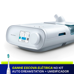 Kit CPAP Automático DreamStation com Umidificador - Philips Respironics