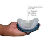 Almofada fina para máscara facial iVolve - BMC