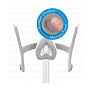 Almofada para Máscara Nasal AirTouch N20 - Resmed