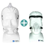 Kit Máscaras DreamWear Full Philips + Breeze Zen Sefam 