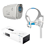 Kit CPAP Automático Portátil AirMini e Máscara AirTouch N20 - Resmed 