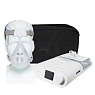 Kit CPAP Auto DreamStation + Umidificador + Máscara Facial Quattro Air
