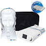 Kit CPAP automático DreamStation + Umidificador + Máscara facial AirFit F30