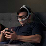 Kit CPAP Automático DreamStation com Umidificador e AirFit N30i + Traqueia Aquecida