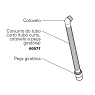 Tubo curto para máscara Swift LT - ResMed 4