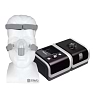 Kit CPAP automático BMC G2 + Umidificador + Máscara nasal N5