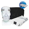 Kit CPAP Auto DreamStation + Umidificador + Máscara Facial Quattro Air