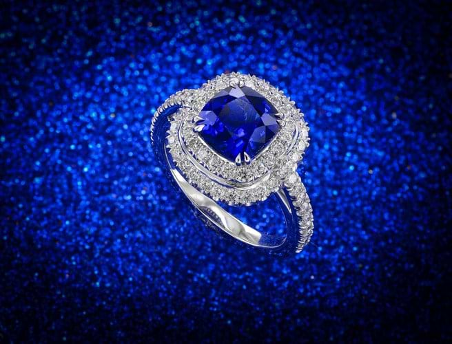 blue sapphire gem