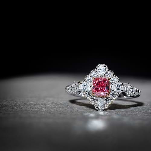 3 Stone Radiant Cut Diamond Ring | Ouros Jewels