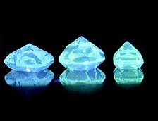 Fancy Color Diamond Fluorescence