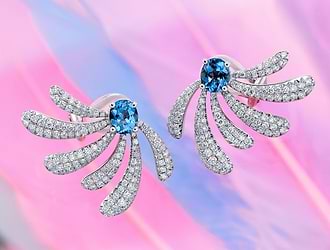 The Combination of Diamonds and Gemstones | Leibish