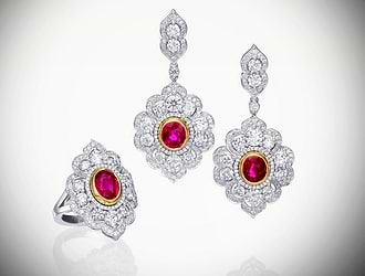 Pigeon Blood Ruby | LEIBISH