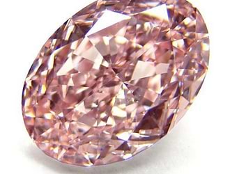 5+ ct, Fancy Intense Pink, Oval, VS2