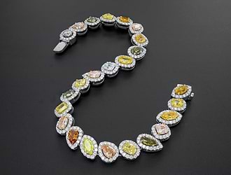 A Guide to Fancy Color Diamond Bracelets | Leibish