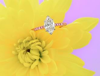 Pink Diamonds vs. White Diamonds - Pink Diamond Value | Leibish