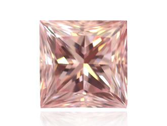 The 1.52-carat Fancy Intense Pink Princess-cu