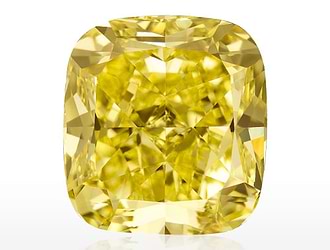 A fantastic Fancy Yellow Diamond