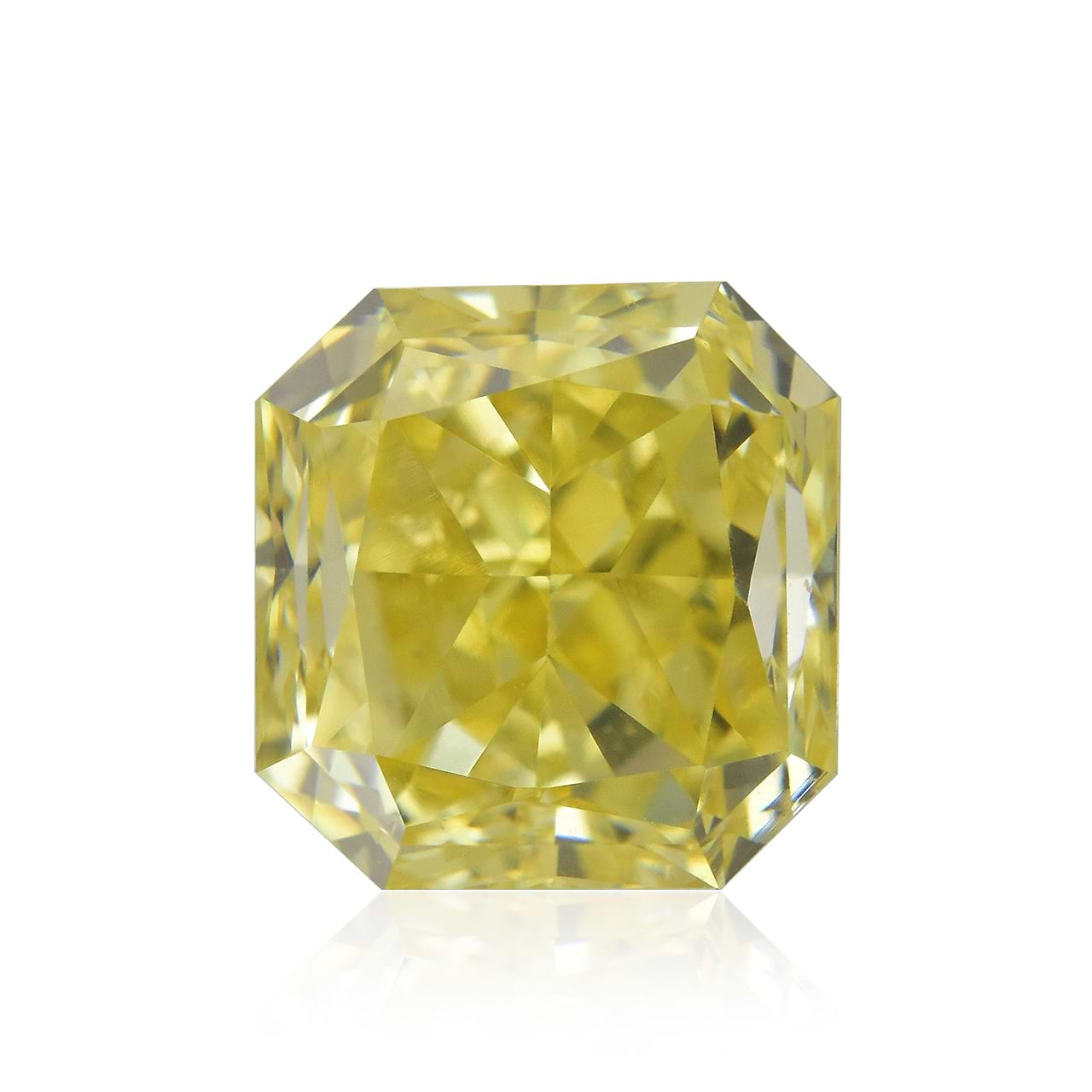Fancy Intense Yellow | $97,560 USD | 5.42 carat, Internally