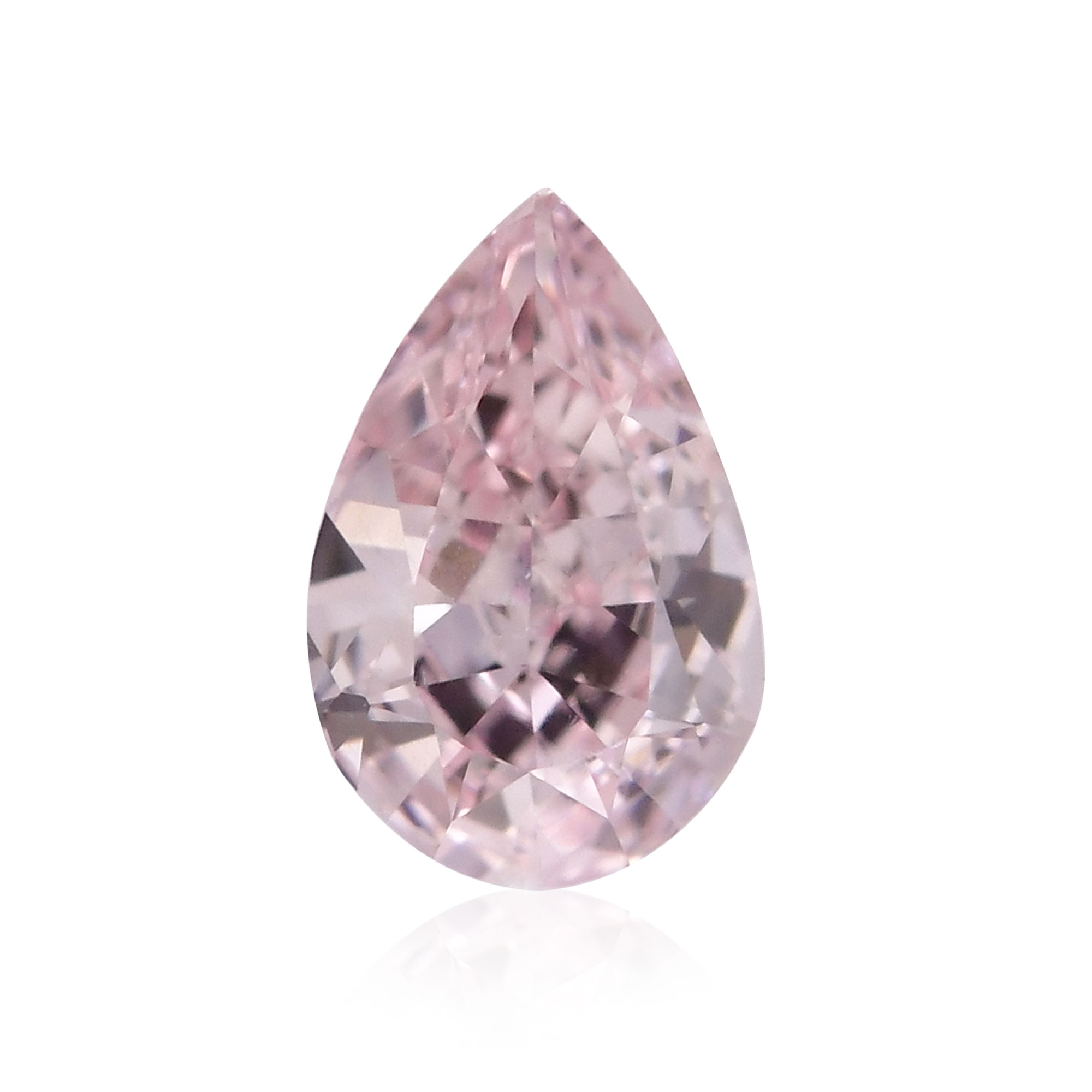 0.27 carat, Fancy Light Pink Diamond, Pear Shape, VS1 Clarity, GIA, SKU  372359