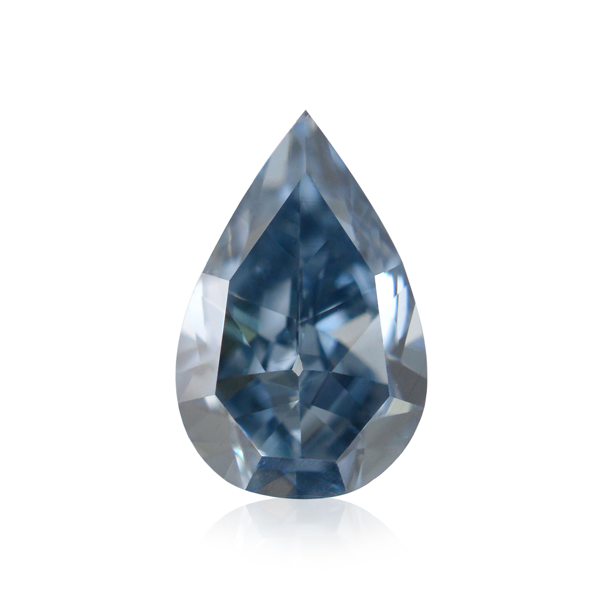 ギフト推奨のアクセサリーK01 Blue Diamond Classical Quality 18Kgf
