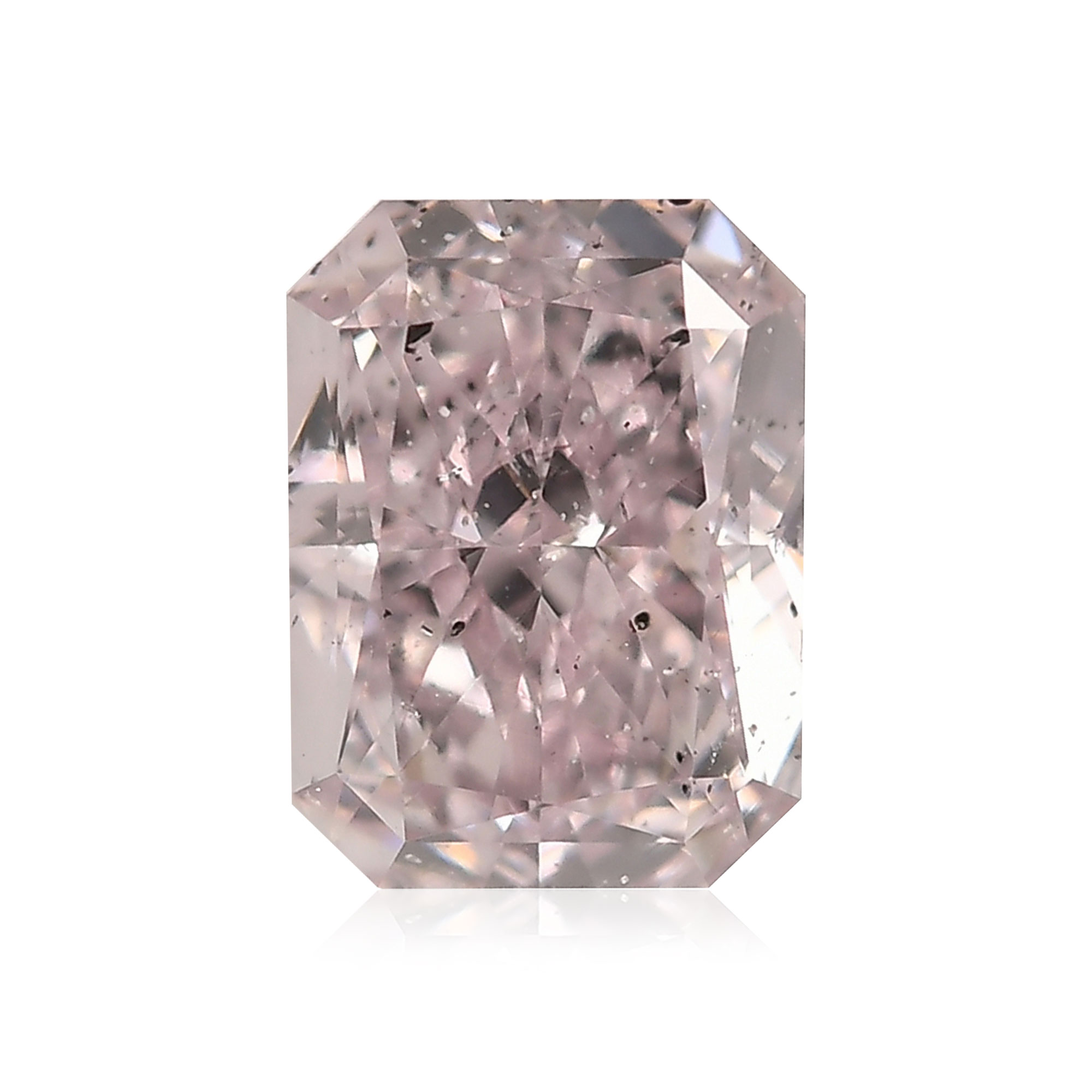1.07 carat, Light Purplish Pink Diamond, Radiant Shape, SI2 Clarity, GIA, SKU 521245