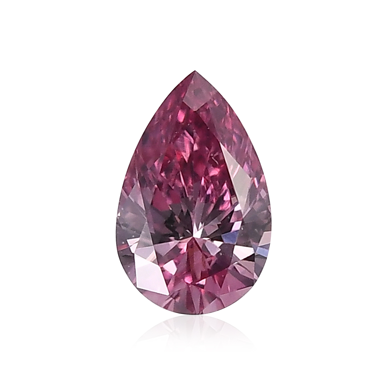 FANCY INTENSE PURPLISH PINK 0.16ct PR - アクセサリー