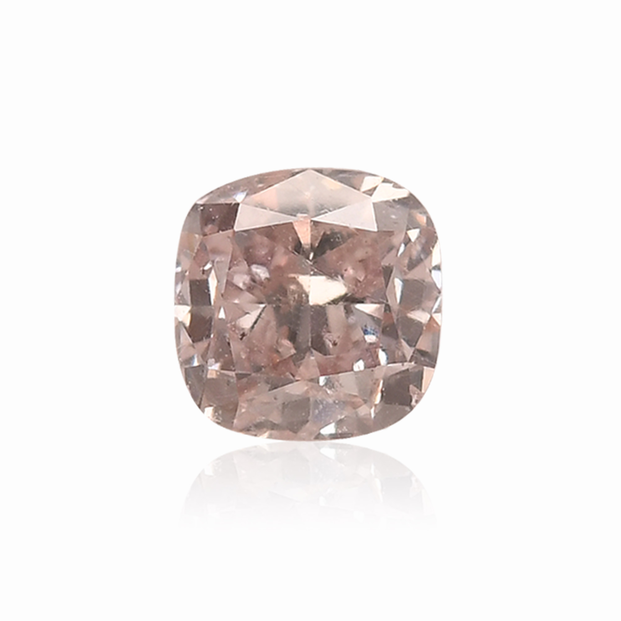 0.80 carat, Fancy Pinkish Brown Diamond, Cushion Shape, SI2 Clarity, GIA, SKU 562962 0.80 carat, Fancy Pinkish Brown Diamond, Cushion Shape, SI2 Clarity, GIA, SKU 562962