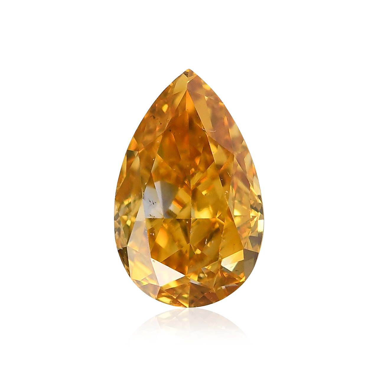 FANCY VIVID ORANGY YELLOW 0.100＆0.104ct | www.jarussi.com.br