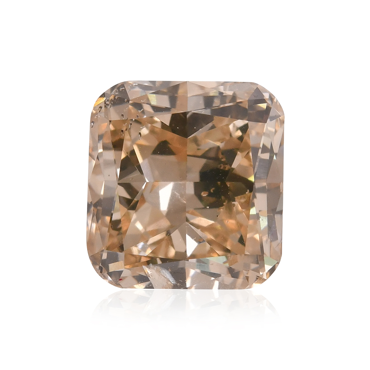 0.34 carat, Fancy Light Yellowish Gray Diamond, Round Shape