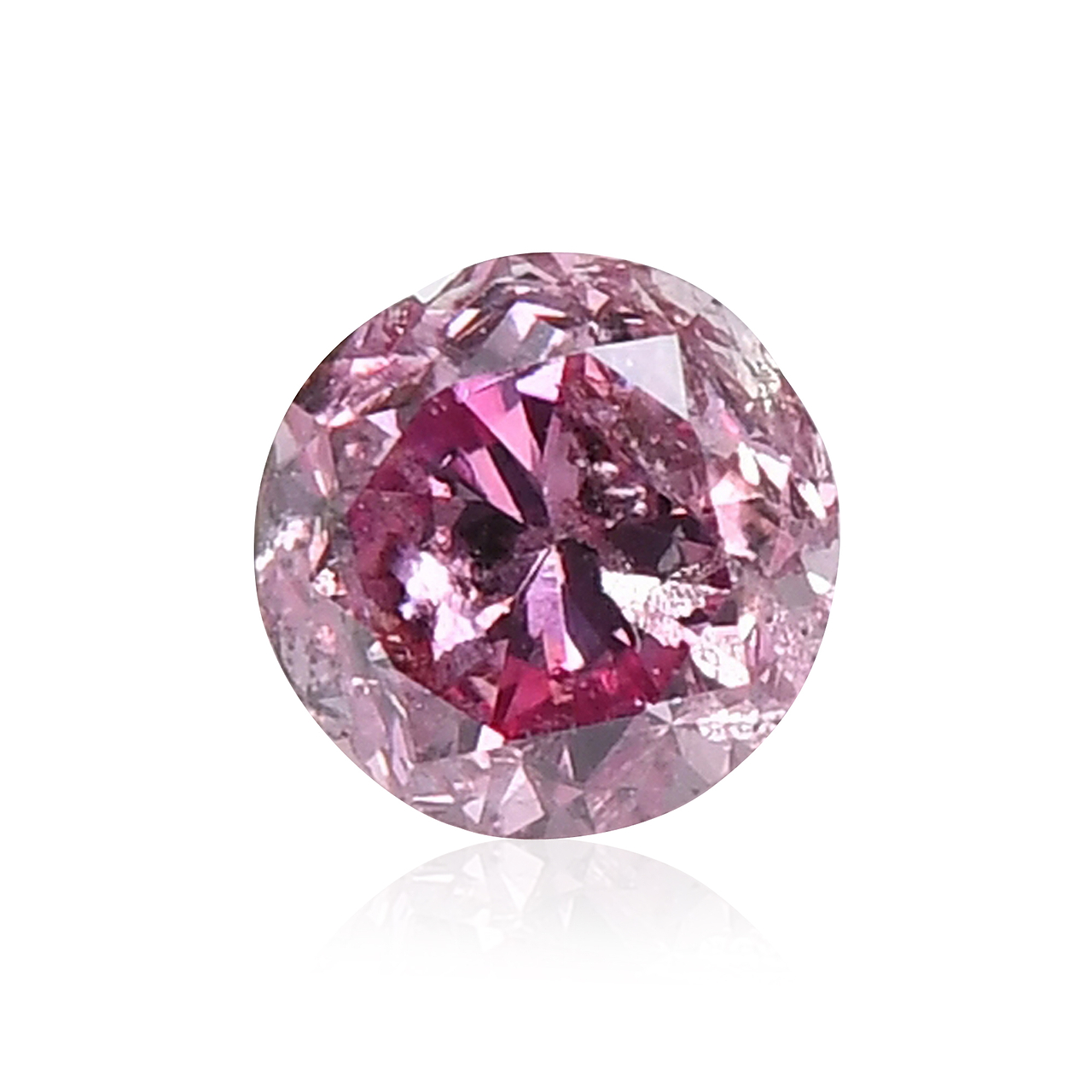 0.18 cheapest Ct Natural Loose Diamond Radiant Pink Color I3 Clarity 2.90 MM L6160