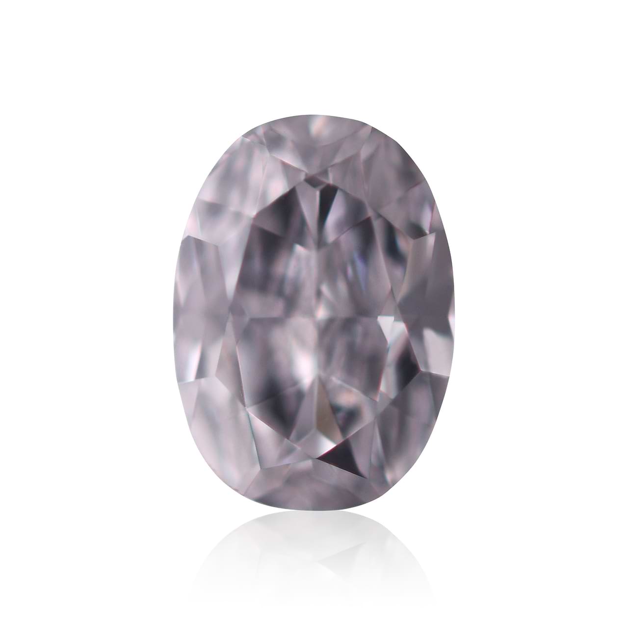0.29 carat, Fancy Violet Gray Diamond, Oval Shape, SI1 0.29 carat, Fancy Violet Gray Diamond, Oval Shape, SI1