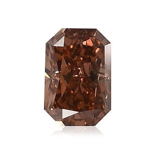 0.121ct FANCY DEEP BROWNISH ORANGY PINK アクセサリー その他